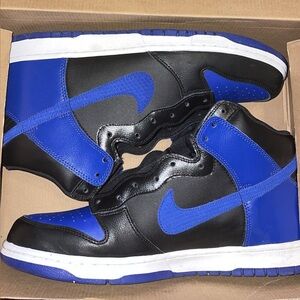 Nike Dunk High J Pack Royal Black/Blue 2012
Sz 12.5
